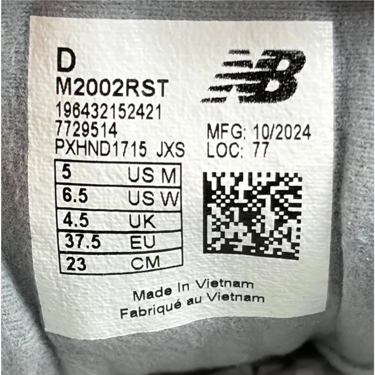 New Balance shoes - M2002RST - M2002RST - Steel with lead and orca (UPC: 196432152421) 7