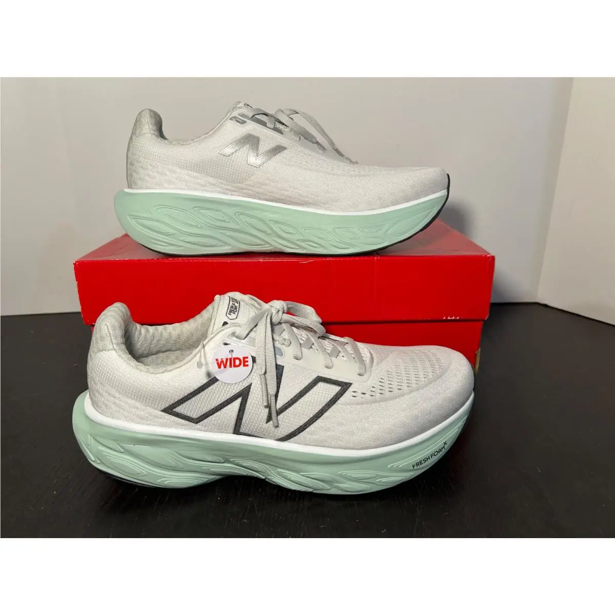 New Balance shoes - New Balance Fresh Foam 1080 - Grey, Black, Green 0