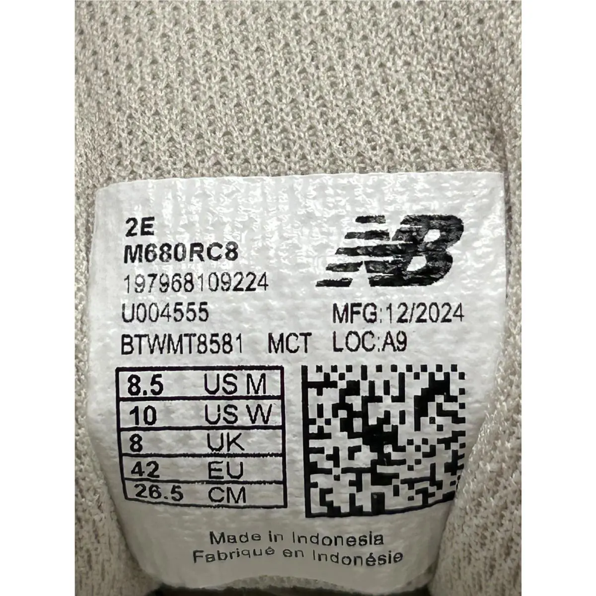 New Balance shoes - New Balance Fresh Foam 680 v8 - M680RW8 - White (UPC: 0197968088765) 2