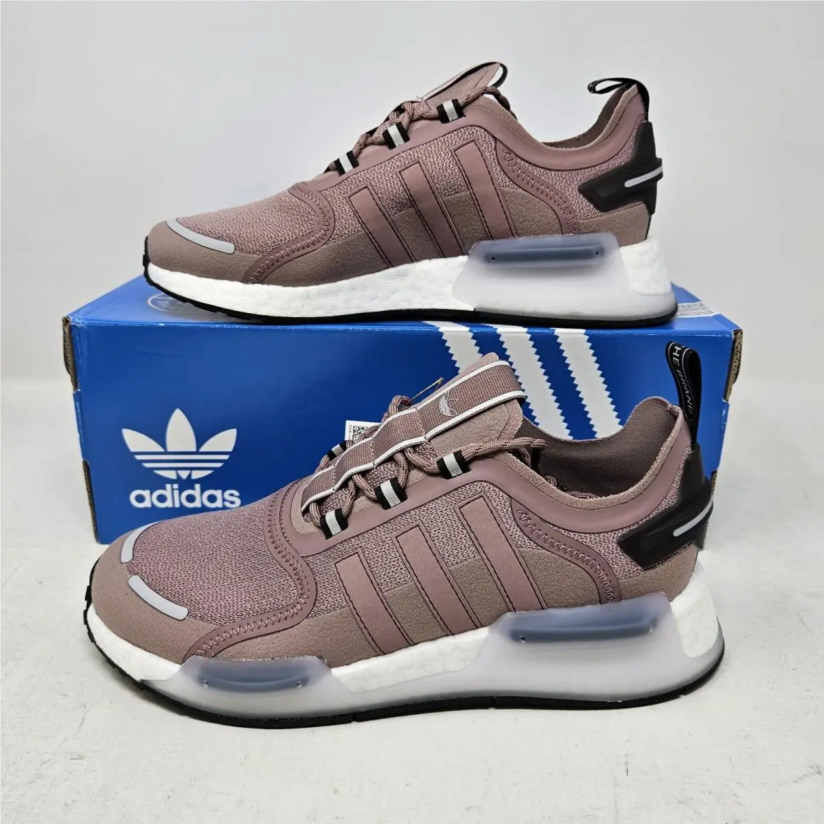 Wmns Adidas NMD_V3 W Boost Athletic Gym Shoe / Purple White / FZ6139 / Size 7.5