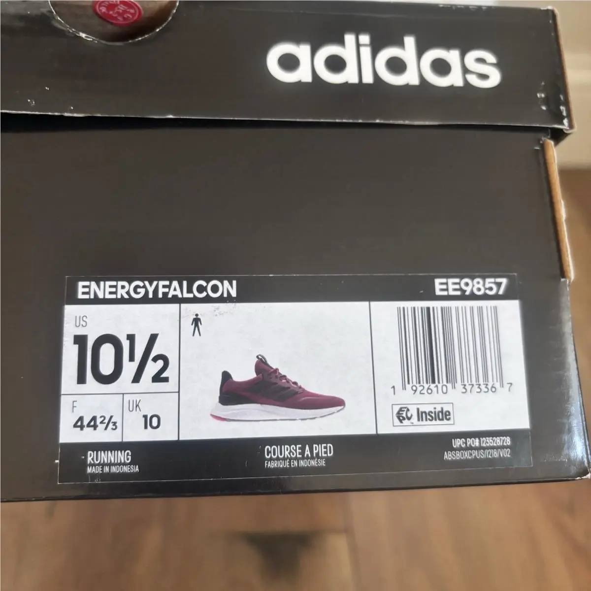 Adidas shoes - adidas Energyfalcon - Energyfalcon - burgundy 10
