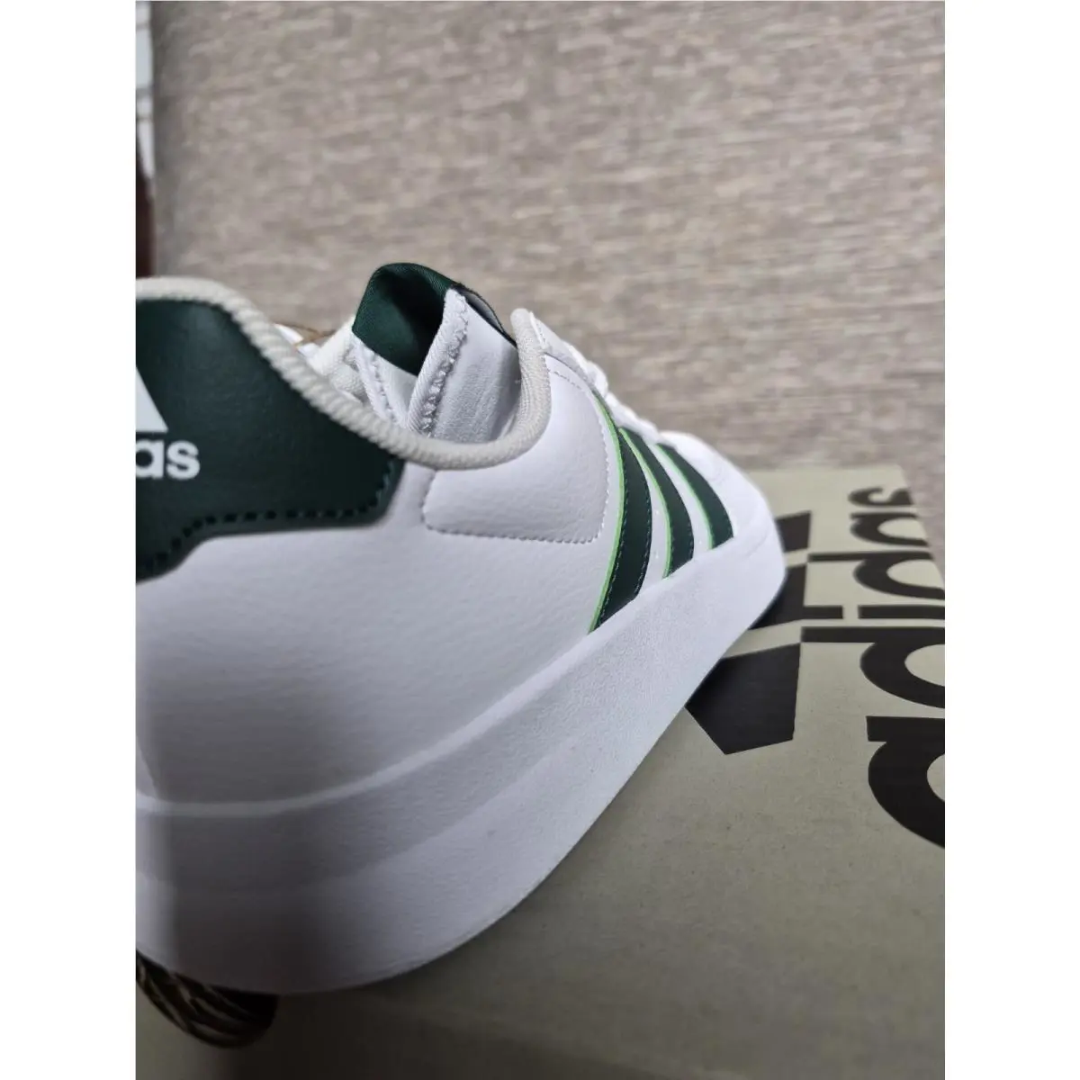 Adidas shoes - adidas Breaknet - Breaknet - IG6885 - White and green 9