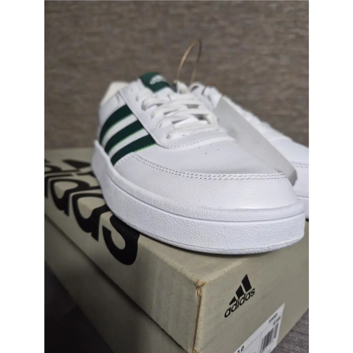 Adidas shoes - adidas Breaknet - Breaknet - IG6885 - White and green 10