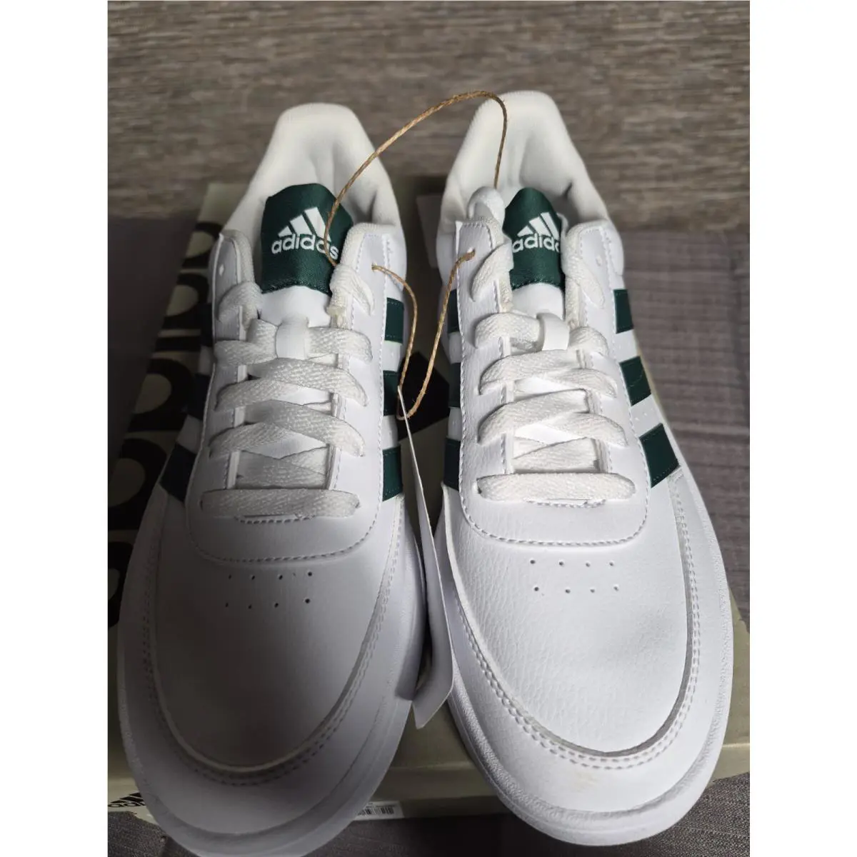 Adidas shoes - adidas Breaknet - Breaknet - IG6885 - White and green 11