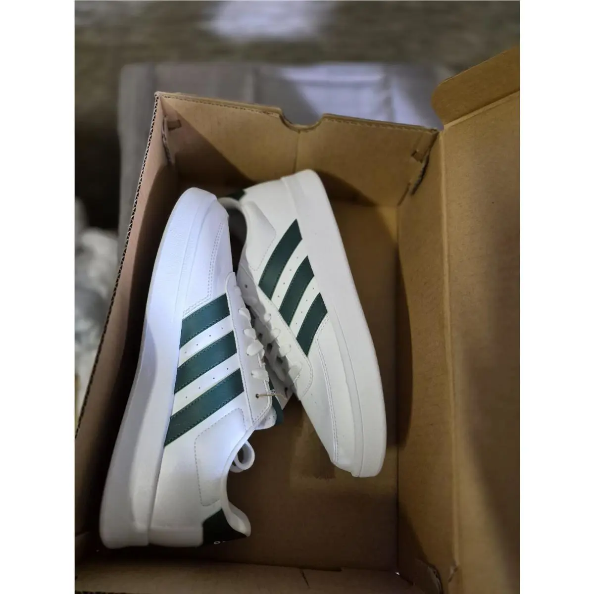Adidas shoes - adidas Breaknet - Breaknet - IG6885 - White and green 14