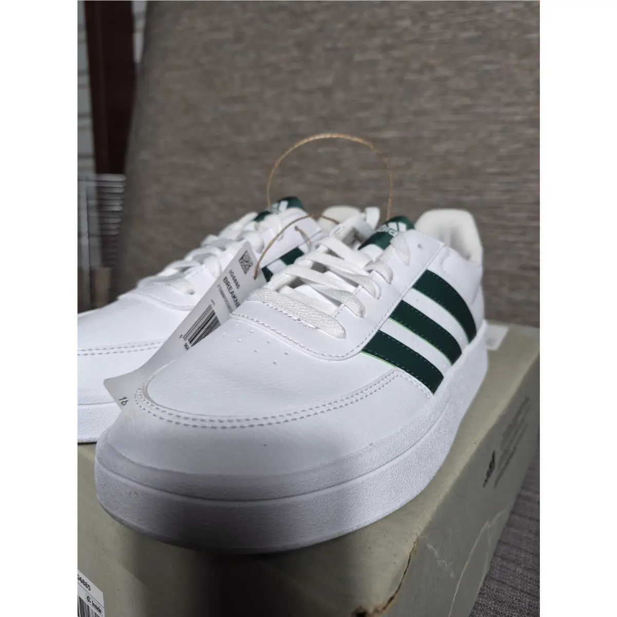 Adidas shoes - adidas Breaknet - Breaknet - IG6885 - White and green 2