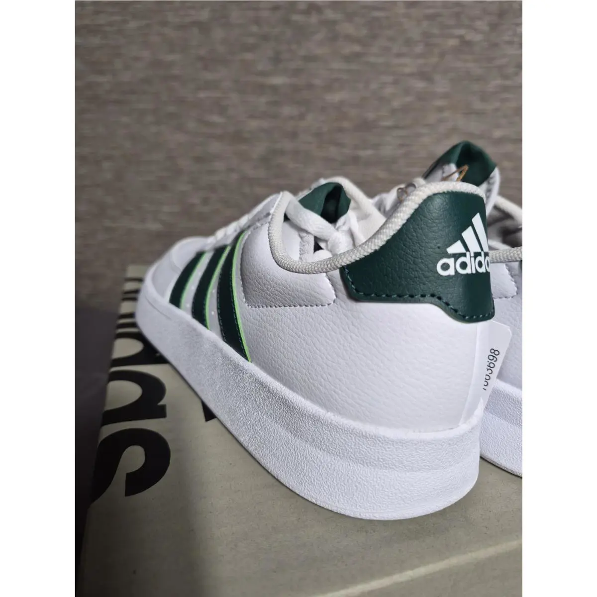 Adidas shoes - adidas Breaknet - Breaknet - IG6885 - White and green 4