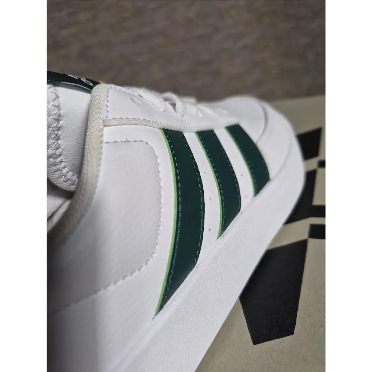 Adidas shoes - adidas Breaknet - Breaknet - IG6885 - White and green 6