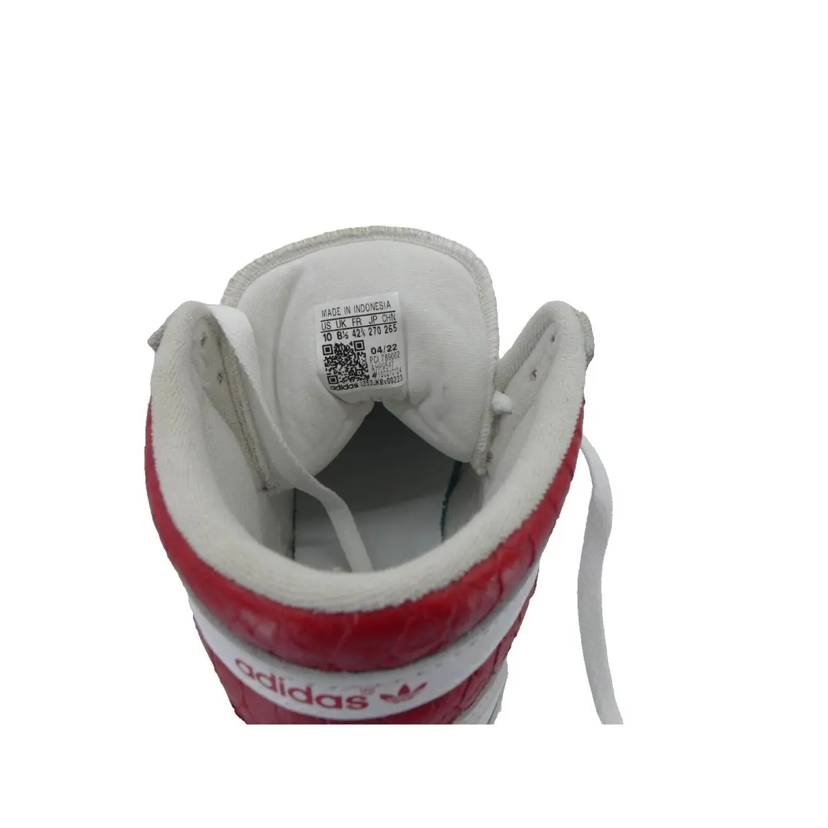 Adidas shoes - Top Ten RB - Top Ten - HP9547 - White Red 4