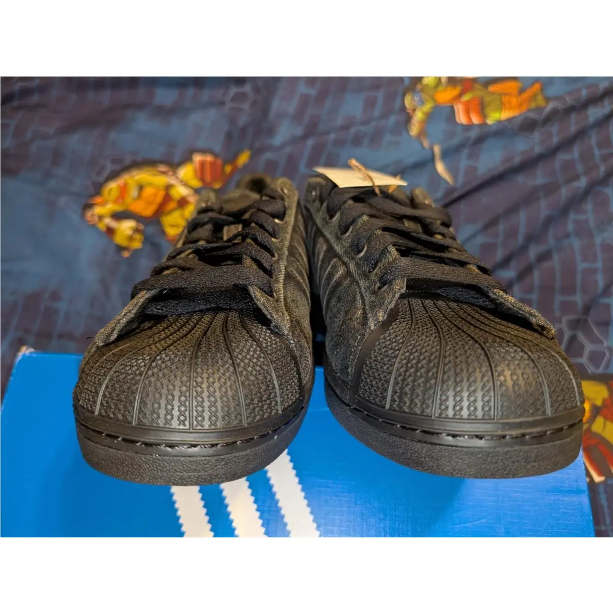 Adidas shoes - adidas Superstar - Superstar - JQ3240 - Black 7