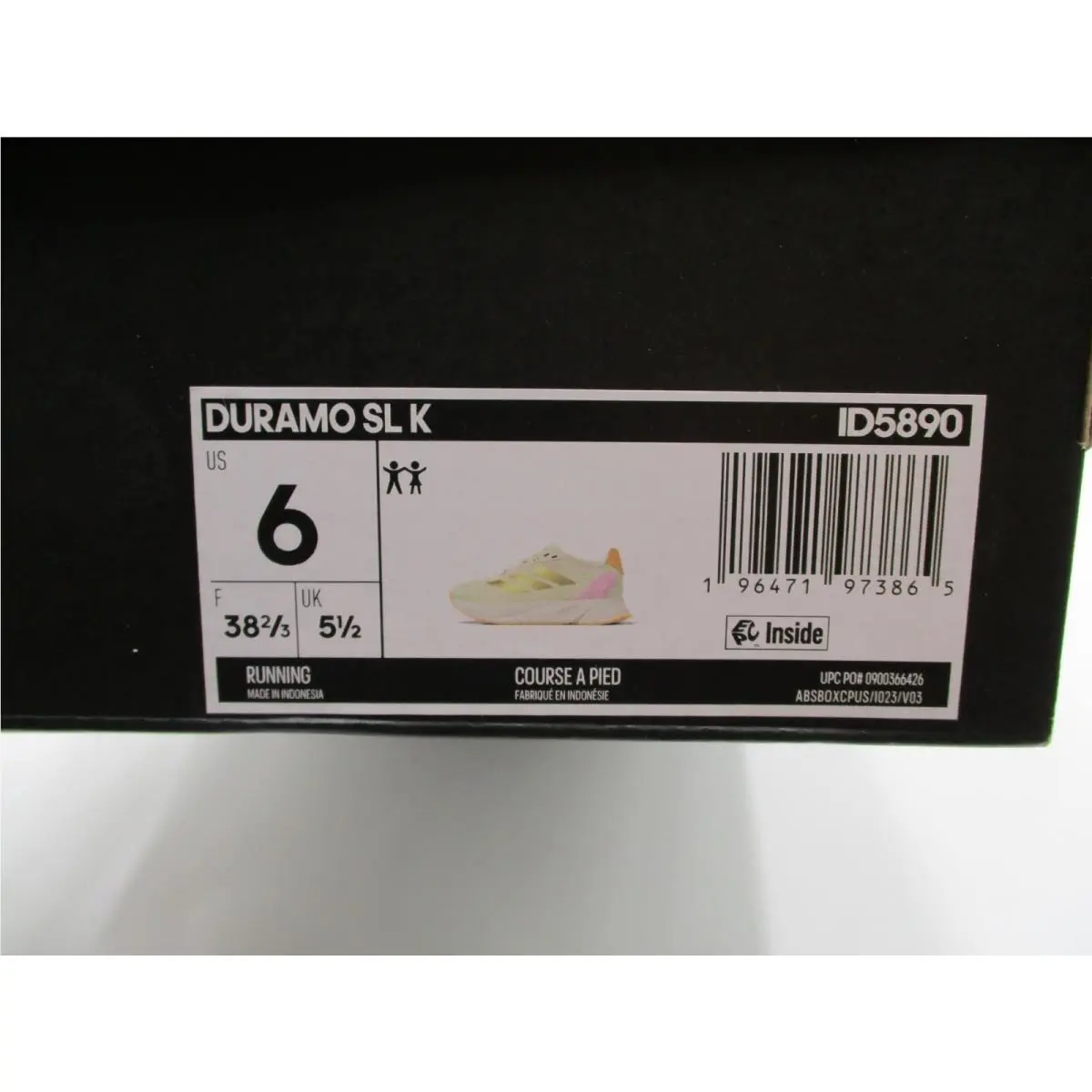 Adidas shoes - Duramo SL - Duramo - White (UPC: 0196471975838) 12