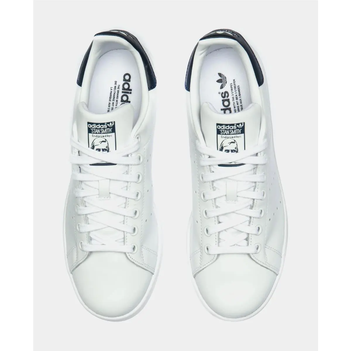 Adidas shoes - adidas Stan Smith - Stan Smith - WHITE/DARK BLUE - U38 - M20325 5