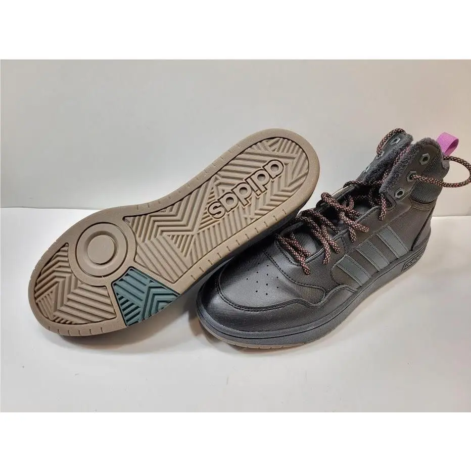 Adidas shoes - adidas Hoops 3.0 Mid WTR - GZ6681 - Black (UPC: 195740079086) 0