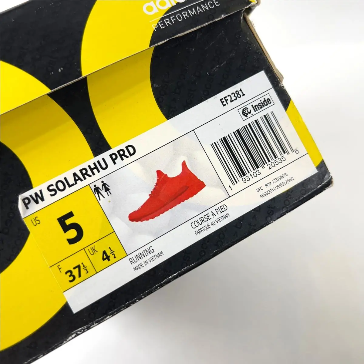 Adidas shoes - adidas Solar HU - Solar - EF2381 - Red 7