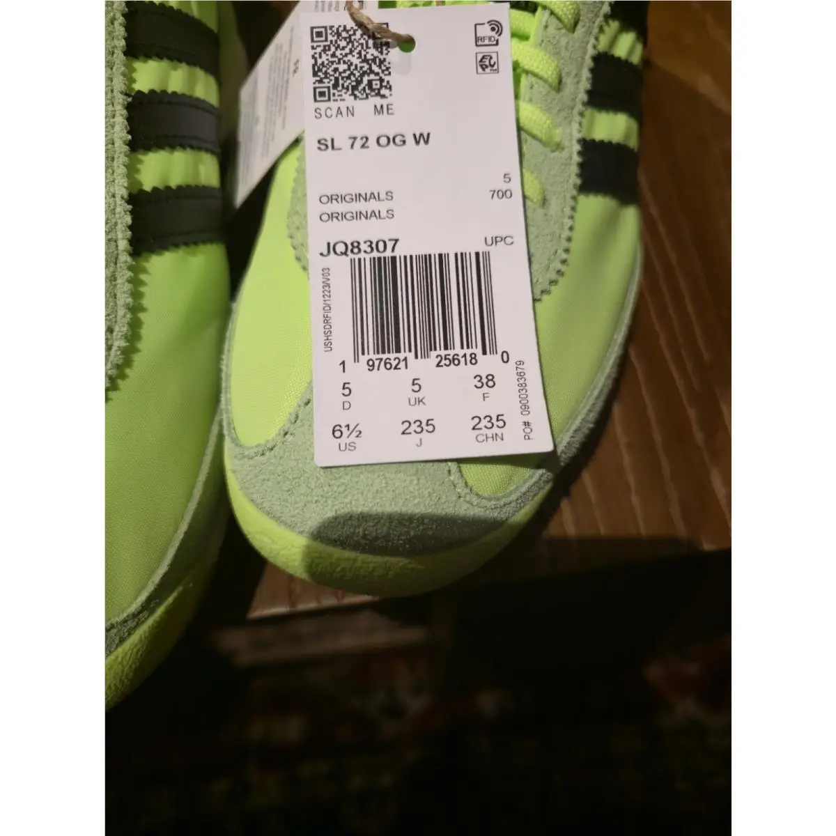 Adidas shoes - adidas SL 72 - JQ8307 - Green 0