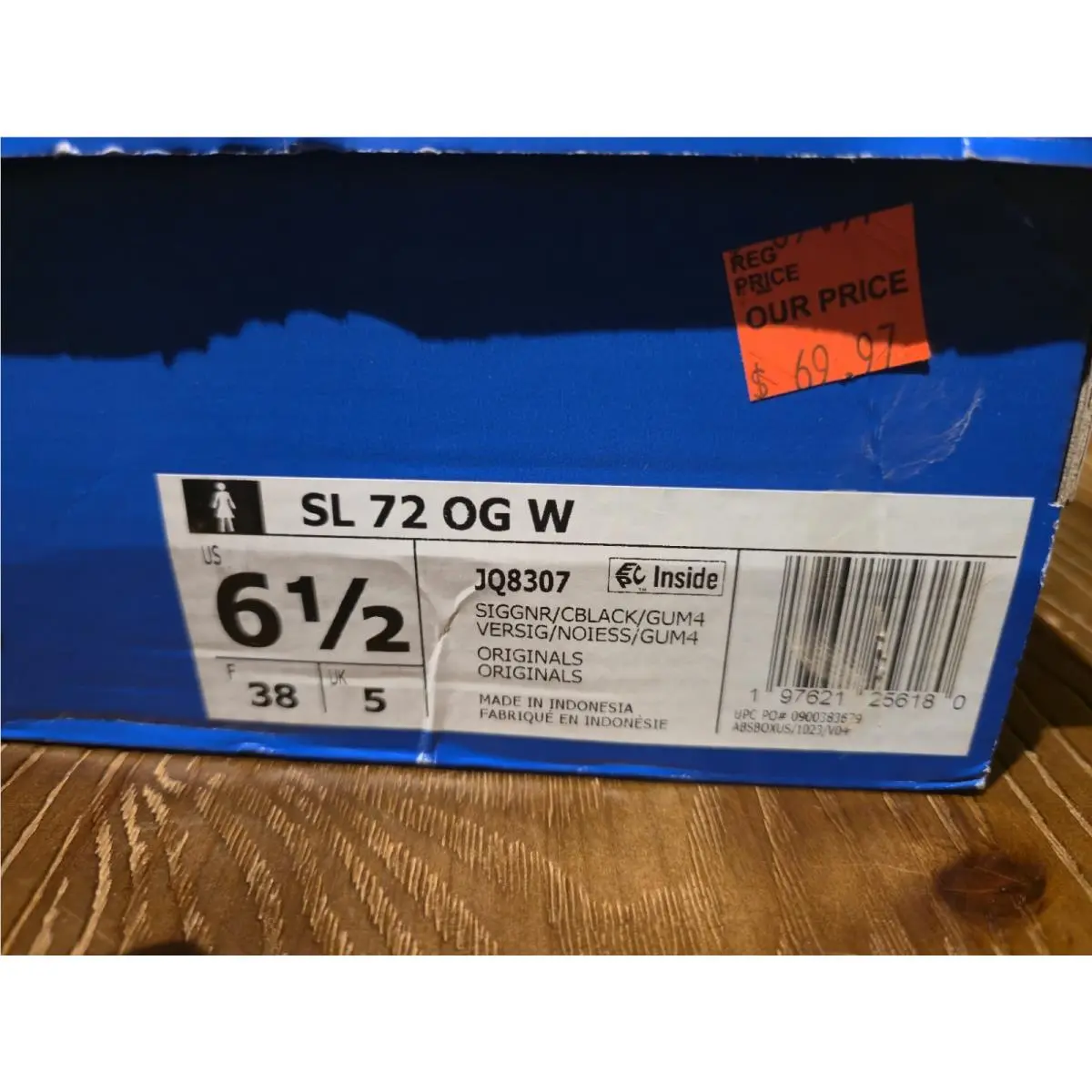 Adidas shoes - adidas SL 72 - JQ8307 - Green 2