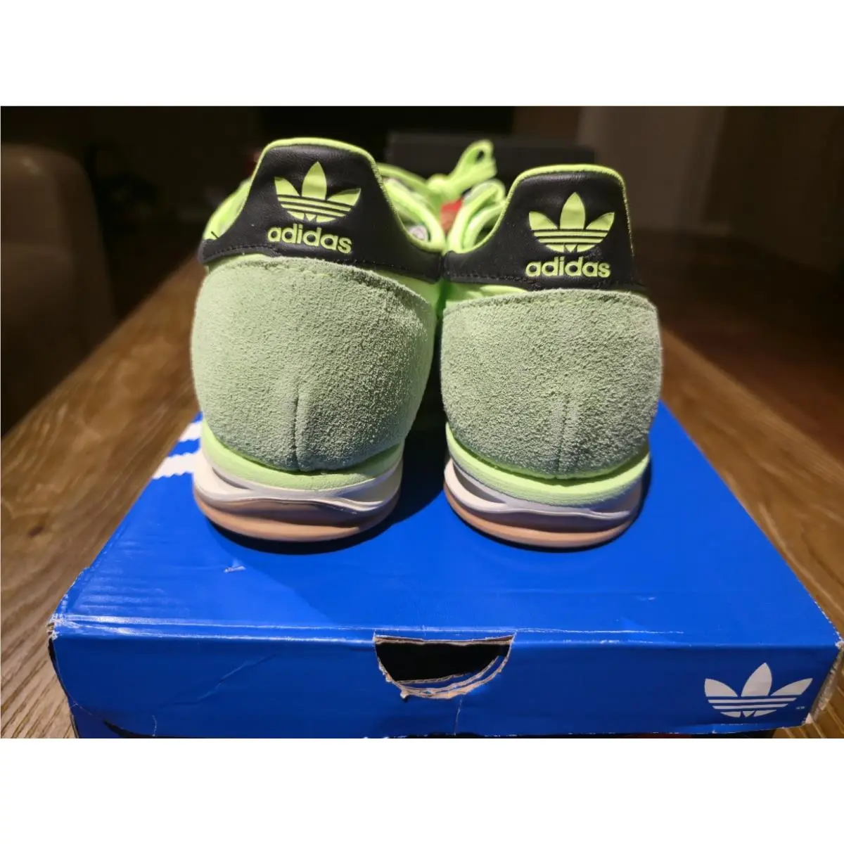 Adidas shoes - adidas SL 72 - JQ8307 - Green 3