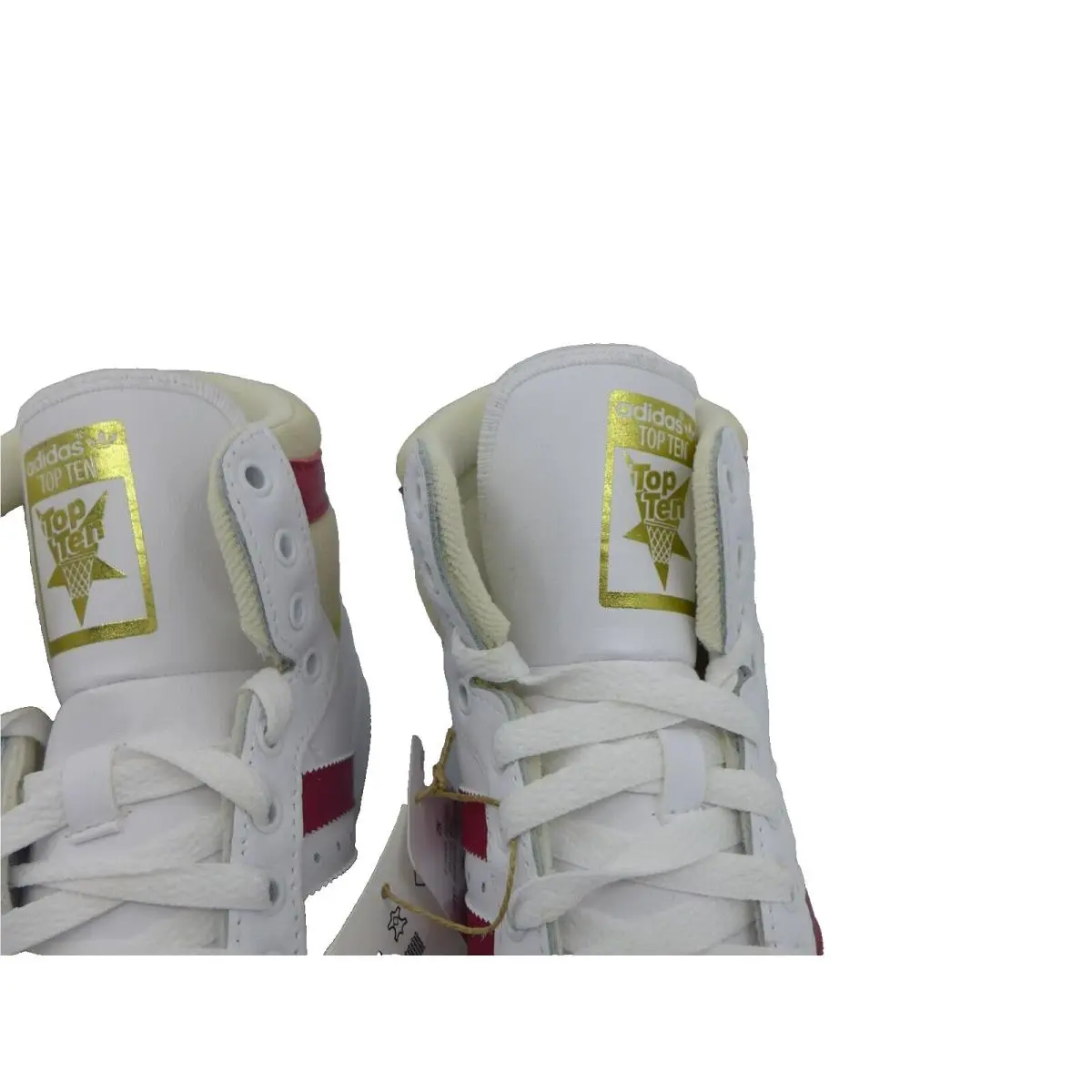 Adidas shoes - Top Ten - Top Ten - S24133 - White Red Gold 3