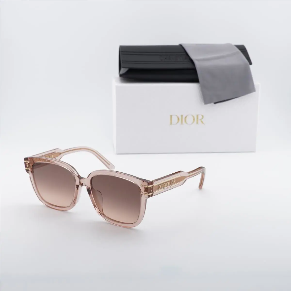 signature S7F 40F1 Shiny Pink/pink Gradient 58-18-145 Sunglasses by Dior