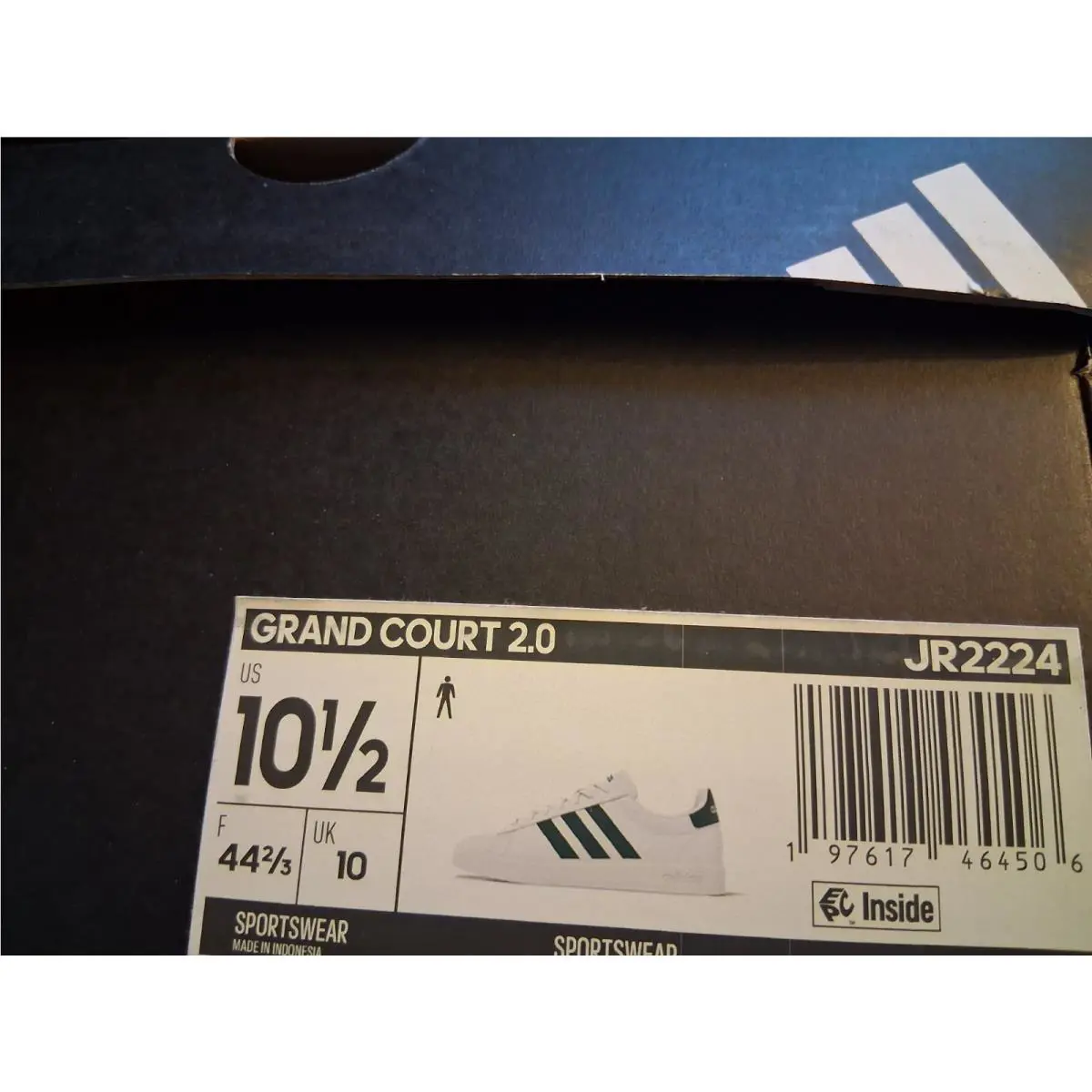 Adidas shoes - adidas Grand Court - Grand Court - White and Green 0