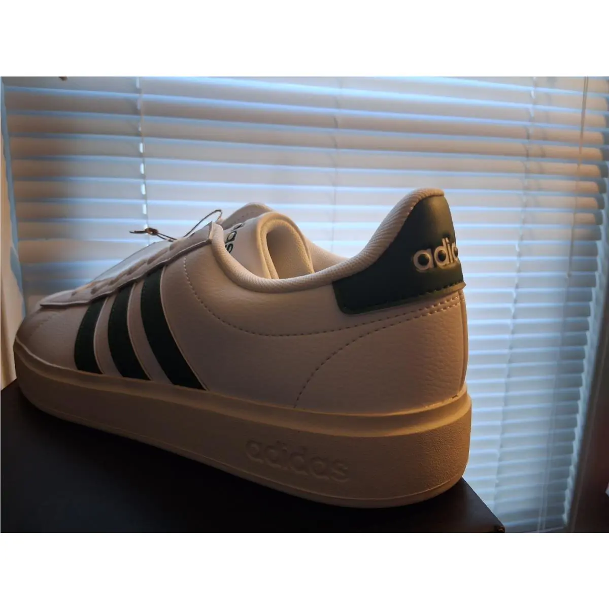 Adidas shoes - adidas Grand Court - Grand Court - White and Green 2