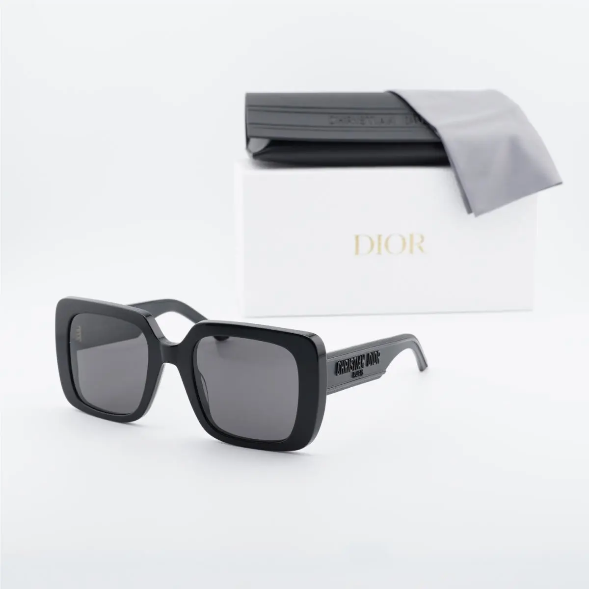 Dior Wildior S3U 10A0 Black/smoke 55-23-145 Sunglasses