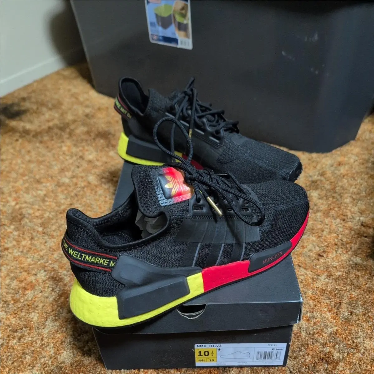 Adidas shoes - adidas NMD Runner - NMD Runner - FY1161 - Black, Manufacturer: Core Black/Carbon/Red 7