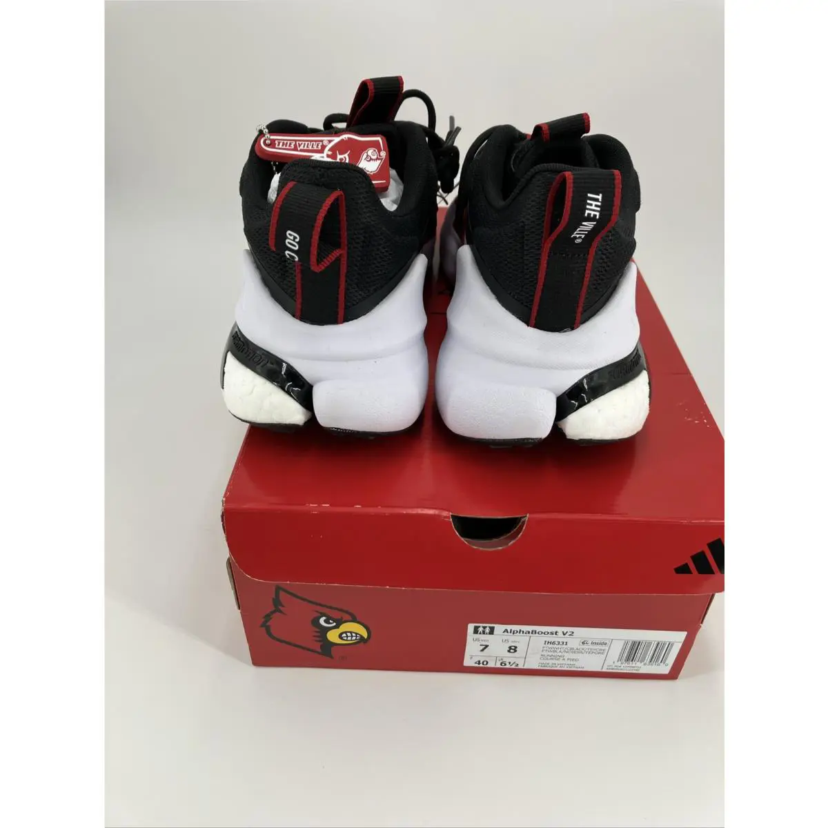 Adidas shoes - Adidas alphaboost v2 - alphaboost - ih6331 - Red 8