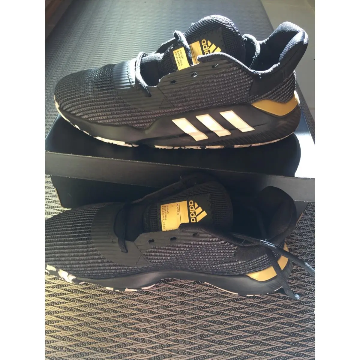 Adidas shoes - adidas Pro Bounce 2019 - Pro Bounce - EF0469 - Black 1