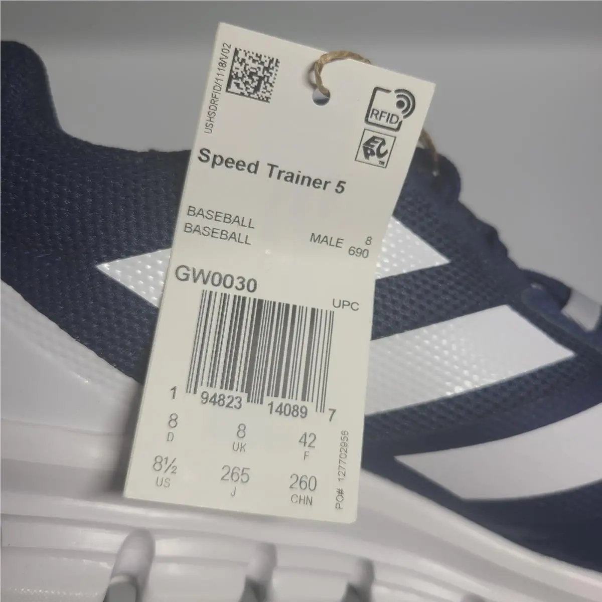 Adidas shoes - adidas Speed Trainer - Speed Trainer - GW0030 - Blue (UPC: 194823140897) 8