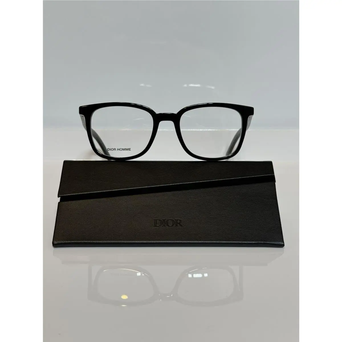 Dior Homme Blacktie 252 807 Black Acetate Eyeglasses 51mm