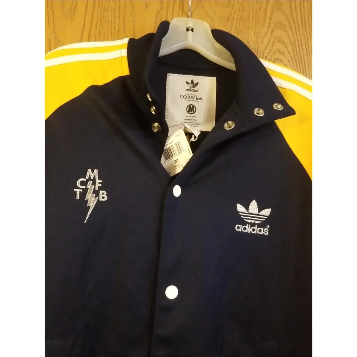 Adidas clothing - Originals LXXXIV - Originals LXXXIV - Navy Blue & Yellow 0