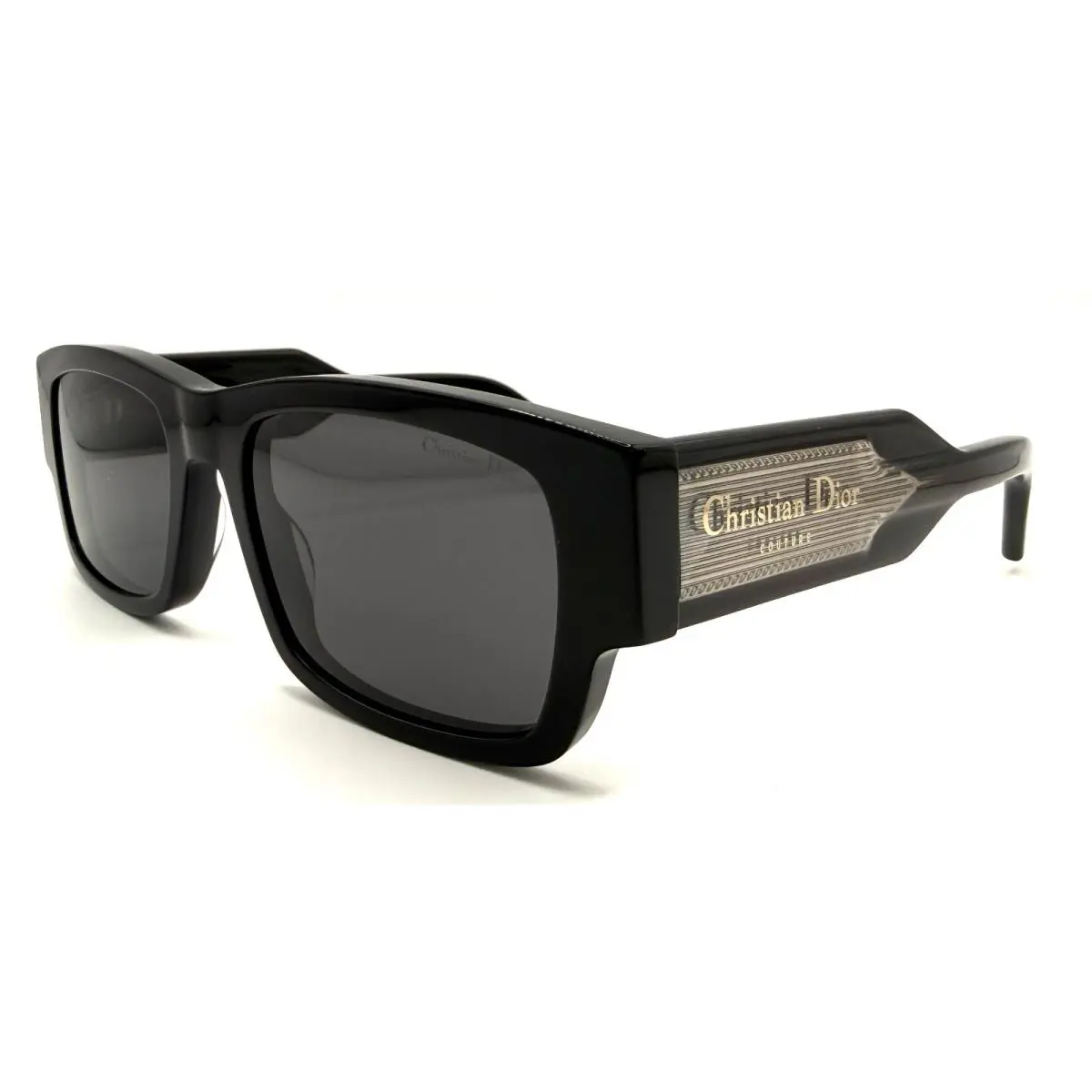 Christian  Label S1I 13A0 Black Sunglasses 54-19-145 Rx by Dior