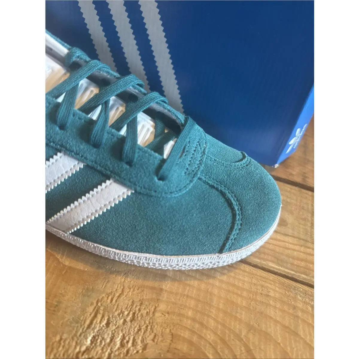 Adidas shoes - adidas Gazelle - Gazelle - IF9800 - Legacy Teal/Cloud White/Gold Metallic 0