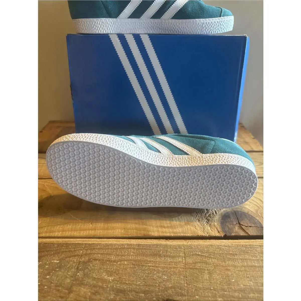 Adidas shoes - adidas Gazelle - Gazelle - IF9800 - Legacy Teal/Cloud White/Gold Metallic 3