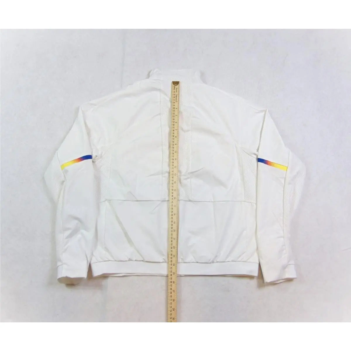 Adidas clothing - Adidas Germany Anthem Training Jacket - IC4379 - White & Black & Multi Color (UPC: 195747667156) 3