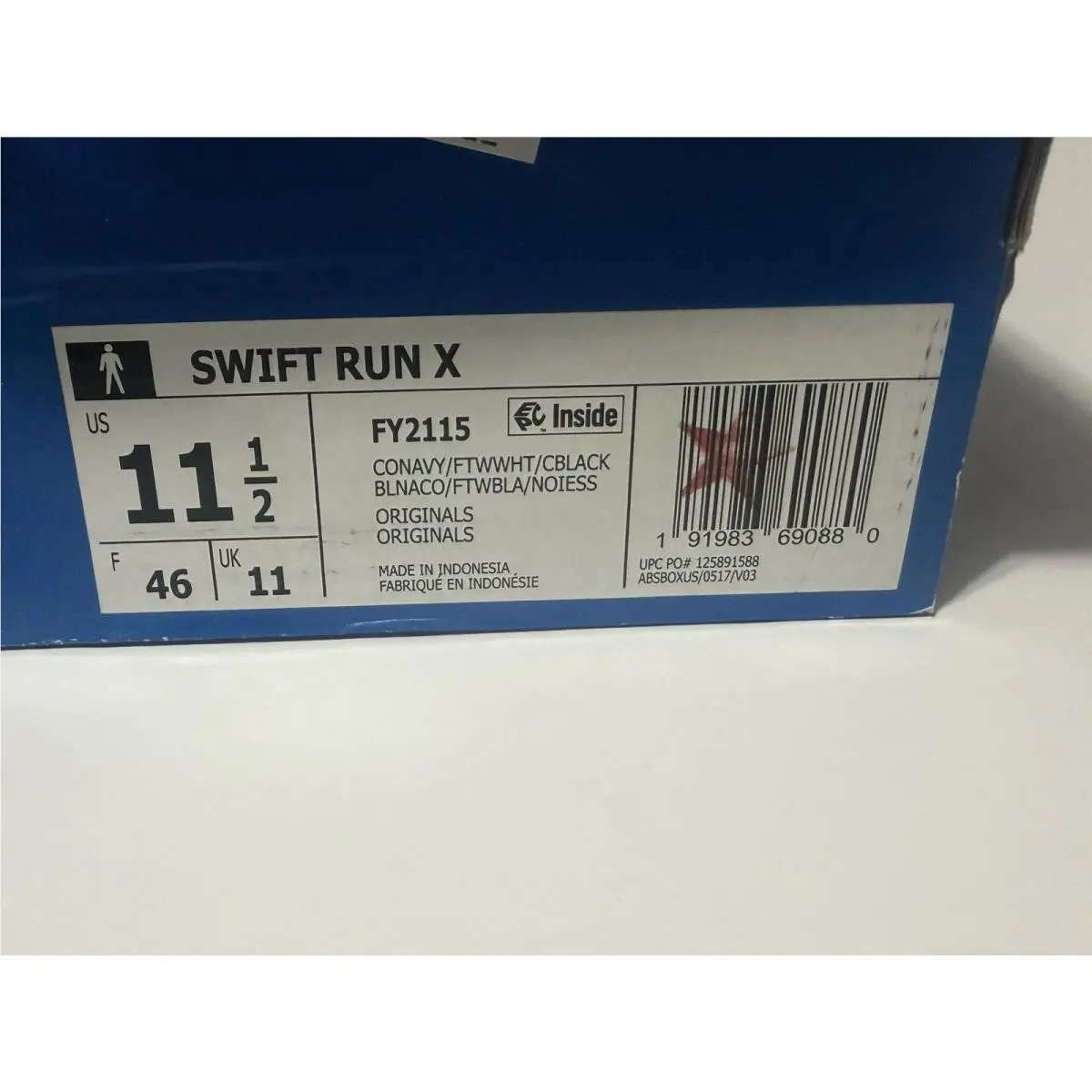Adidas shoes - Swift Run - Swift Run - FY2115 - Blue (UPC: 0191983690903) 3