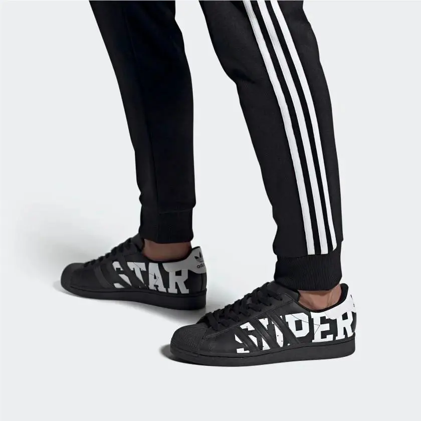 Adidas shoes - adidas Superstar - Superstar - XXL Print - Core Black - U50 - FV2817 11