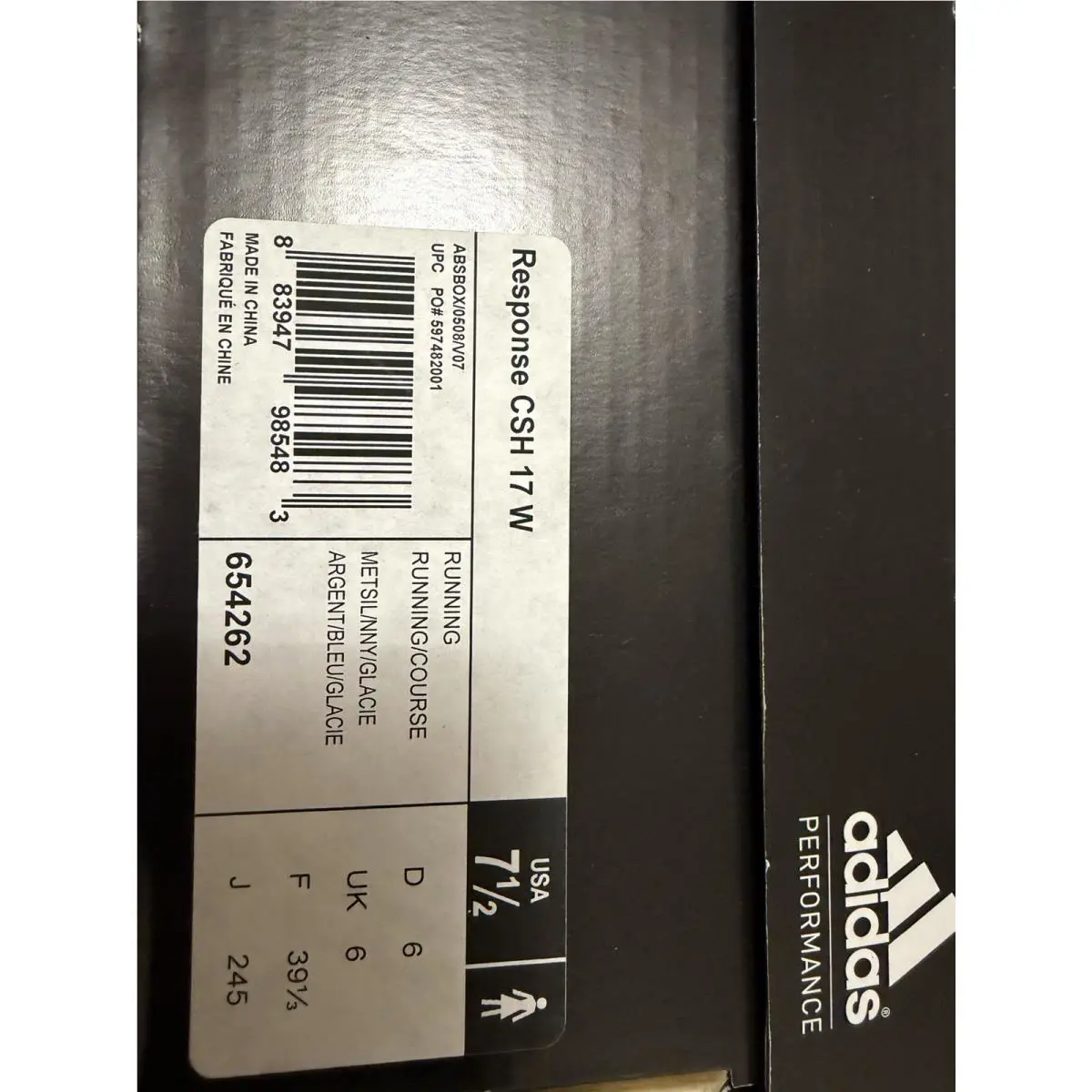 Adidas shoes - adidas Response - Response - Silver 5