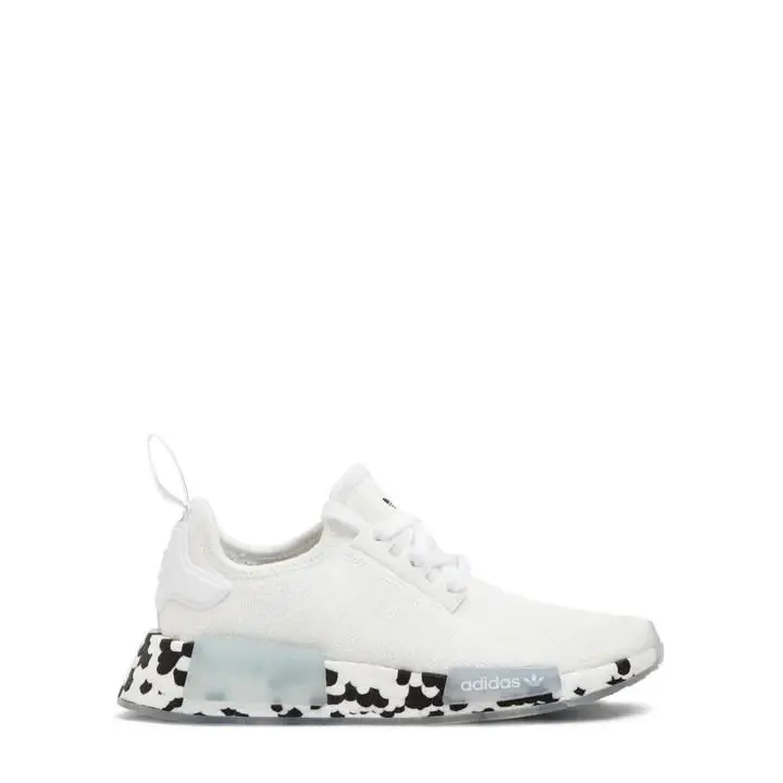 Adidas Nmd R1 J White Black H03961 Kid`s 6 - White