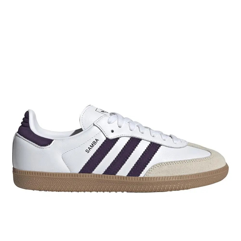 Adidas Samba Og Lace Up Womens Size 6.5 M Sneakers Casual Shoes JS1392
