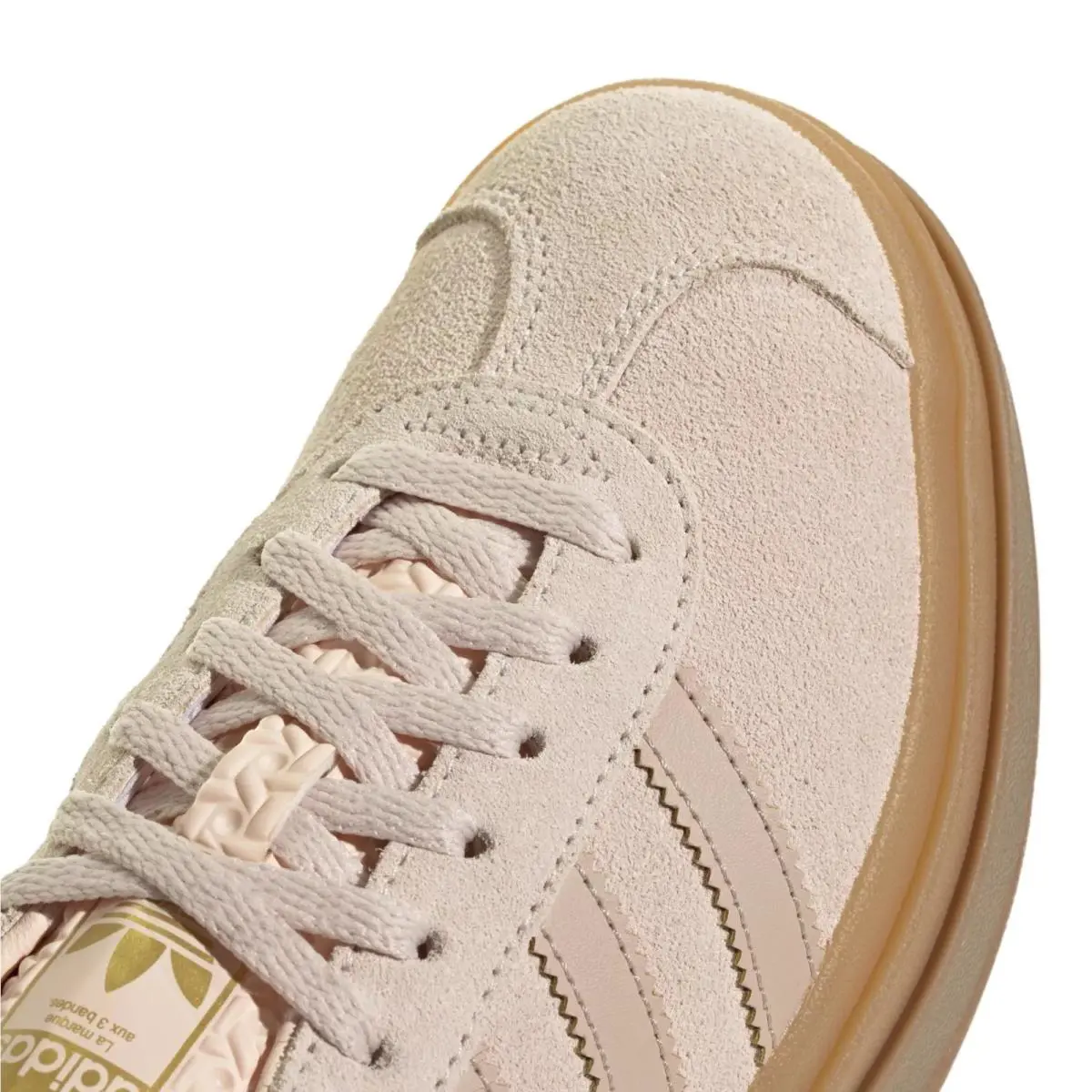 Adidas shoes - adidas Gazelle Bold Wonder Quartz Wonder Taupe Gum (GS) - JQ1296 - Quartz 4