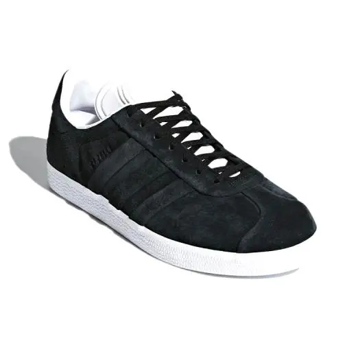Adidas Gazelle Stitch and Turn Sneakers Unisex Men 7.5/9 Women Shoes Black