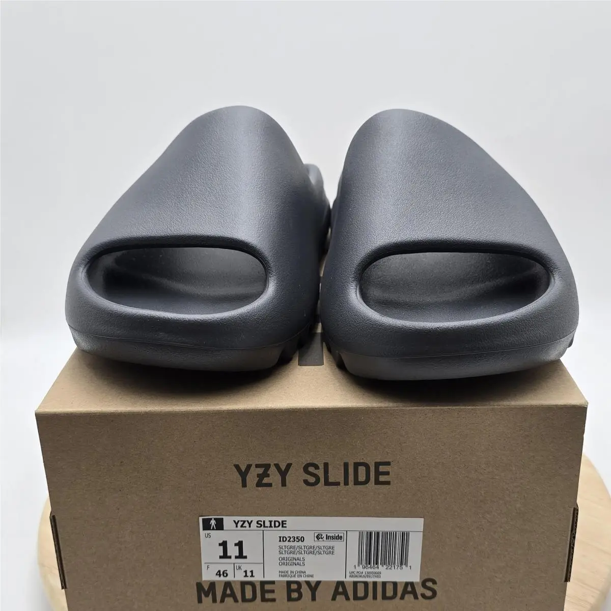 Adidas shoes - adidas YZY Slide - YZY Slide - ID2350 - Gray 1