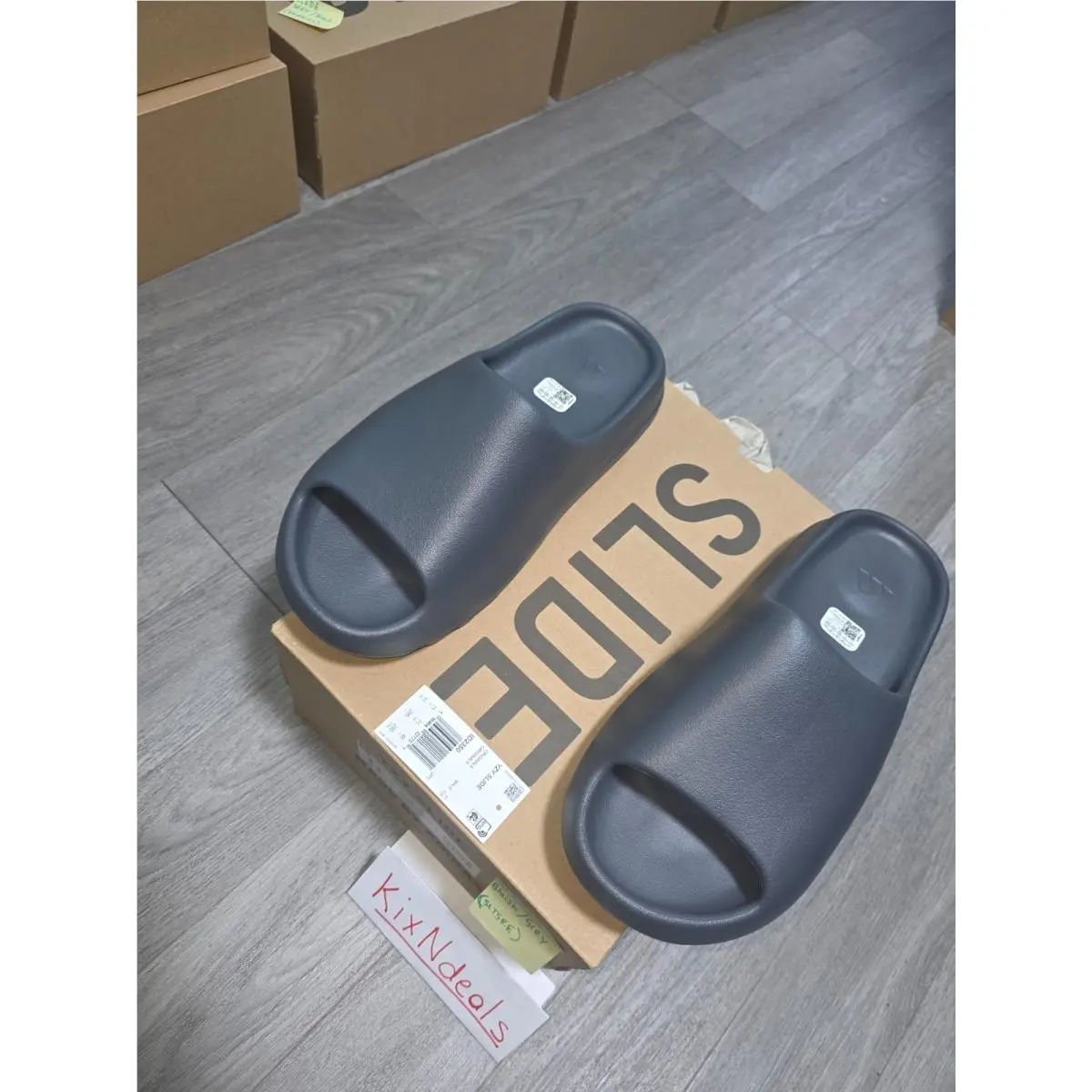 Adidas shoes - adidas Yeezy Slide - Yeezy Slide - ID2350 - Grey 1