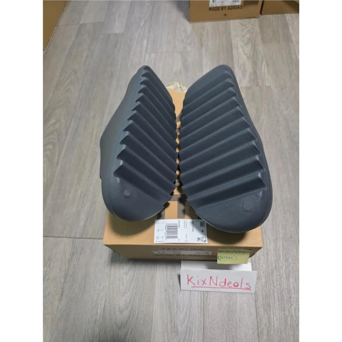 Adidas shoes - adidas Yeezy Slide - Yeezy Slide - ID2350 - Grey 6