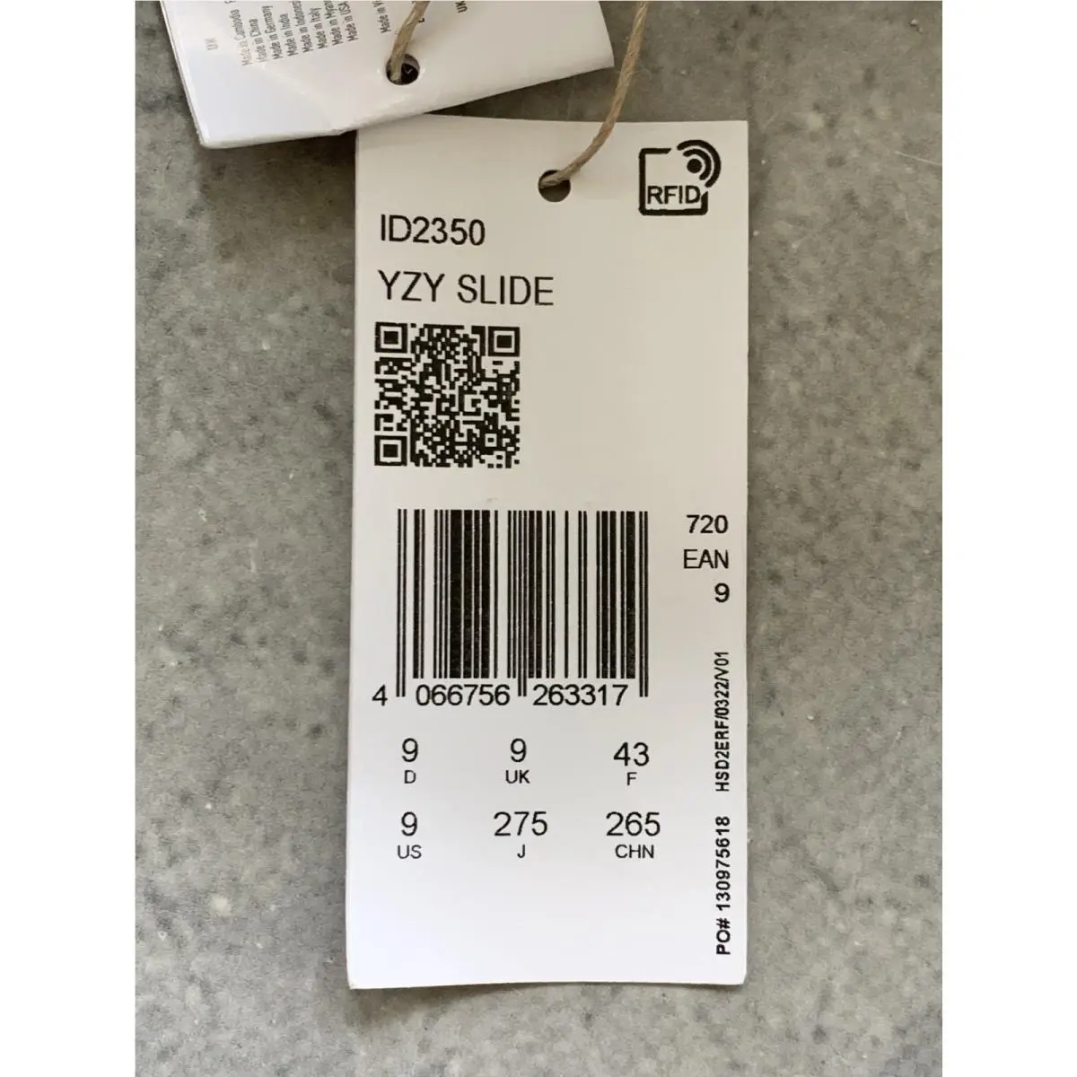 Adidas shoes - adidas Yeezy Slide - Yeezy Slide - ID2350 - salt 5