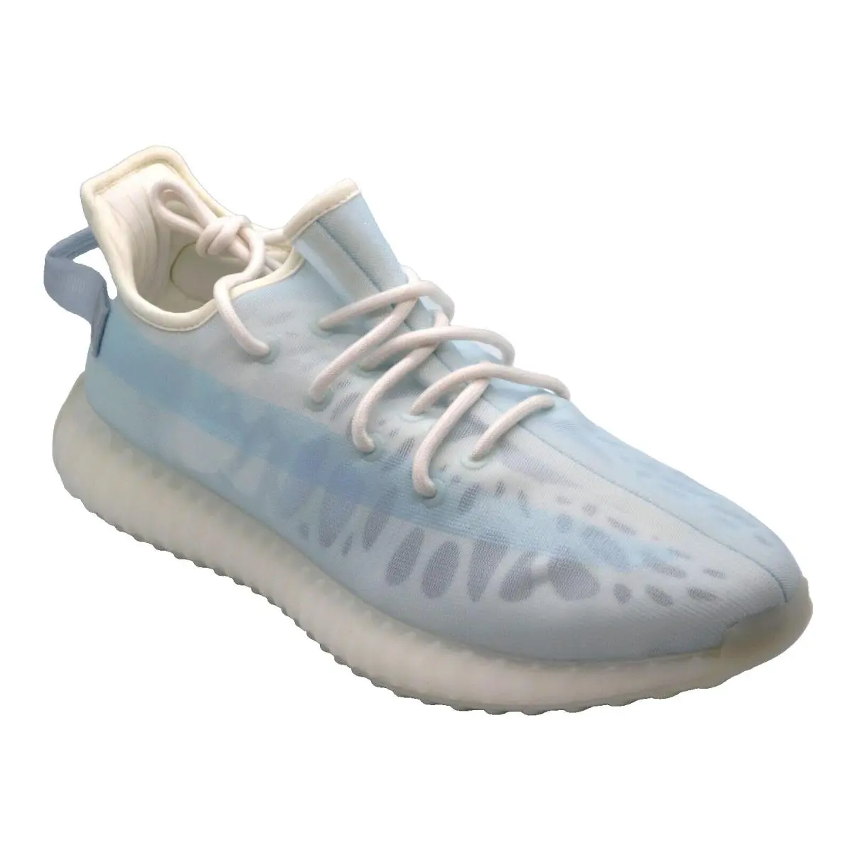 Adidas Yeezy Men`s Boost 350 V2 Blue Mono Ice GW 2869 Sneakers Size US 12.5