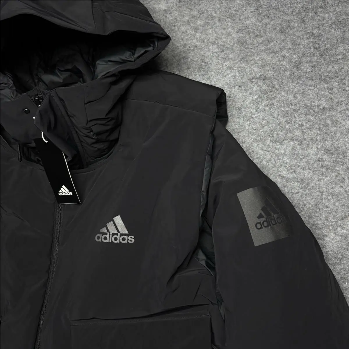 Adidas clothing - Adidas GH7827 - Black 5