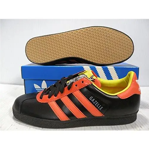Adidas Gazelle II Dragon LO Unisex Men 7/WOMEN 8.5 Shoes Black/orange/yellow
